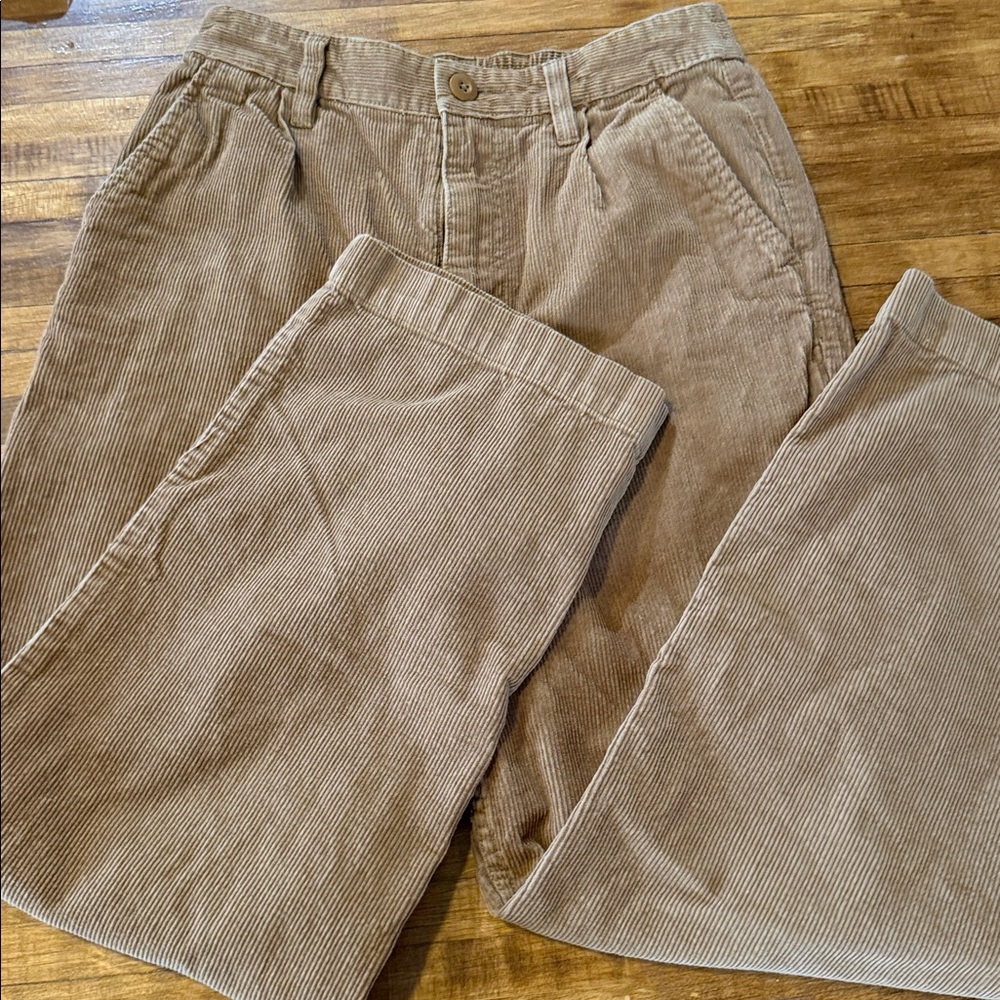 Vans Pants Womens 25 Corduroy Marty Straight Leg High Waisted (e1) - Picture 4 of 5